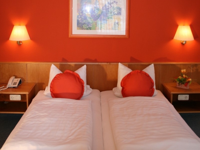 Einzelzimmer und Doppelzimmer